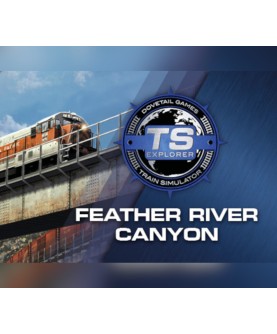 Train Simulator Classic - Feather River Canyon Route Add-On DLC Steam Key GLOBAL
